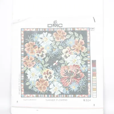 Embroidery patterns (Beige, Multicolored) from DMC