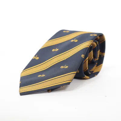 Tie (Blue, Yellow) from Portia Polyester