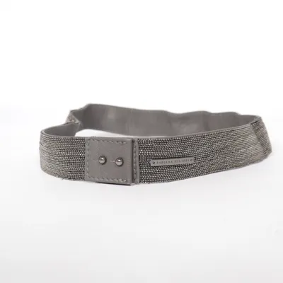 Ketting (Grijs, Zilver) van Fabiana Filippi Leer