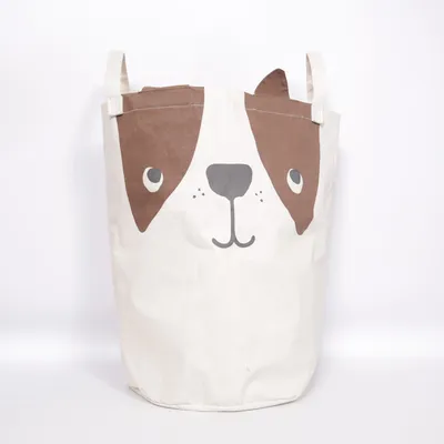 Storage basket (White, Multicolored) from H&M Home