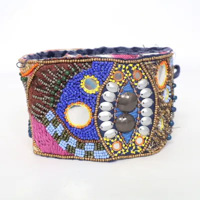 Waistband (Blue, Multicolored) from Zara Accessories