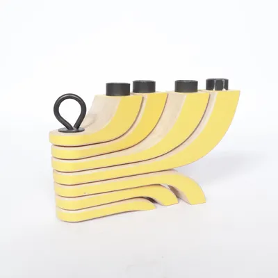 Bougeoir de l'Avent (Jaune, Marron) de Design House Stockholm