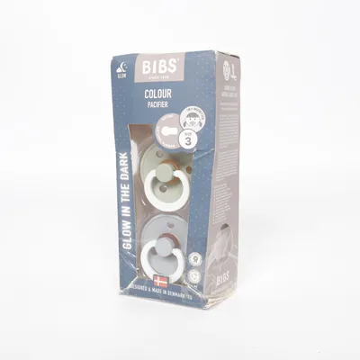 Pacifier (Gray, Green) from Bibs