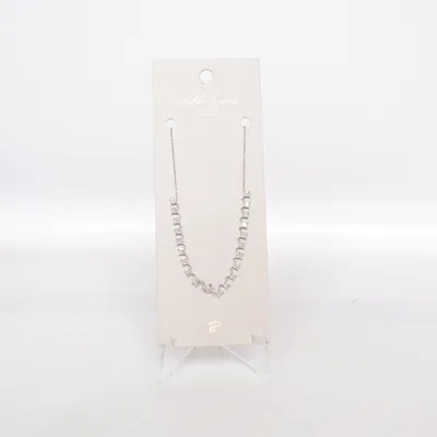 Necklace (Silver) from With Love Unknown metal