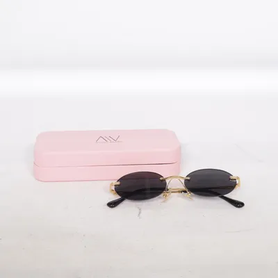Sunglasses (Gold, Black) from Aiv