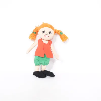 Docka (Röd, Grön, Svart) från Pippi