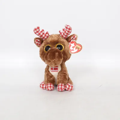 Gosedjur (Brun, Röd, Vit) från Beanie Boos Ty