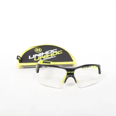 Sportsbriller (Sort, Gul) fra Unihoc