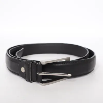Bälte (Svart) Skinn
