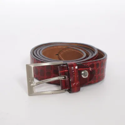 Belt (Red) from Echt Leder