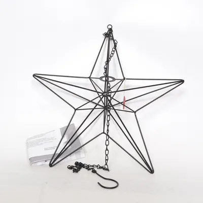 Julstjärna (Svart) från Markslöjd