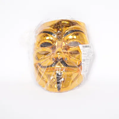 Maskeradmask (Guldfärgad)