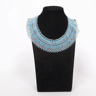Collier (Turquoise, Argent) Métal inconnu