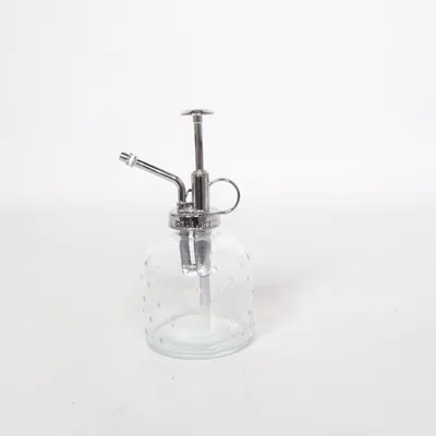 Spray bottle (Transparent, Silver)