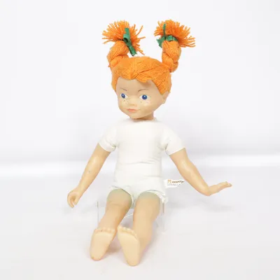 Dukke (Hvid, Orange) fra Softtoys