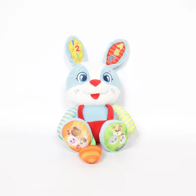 Zacht speeltje (Blauw, Rood, Wit) van Baby Clementoni
