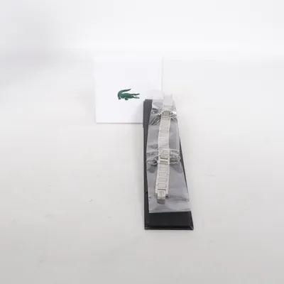 Armbandsur (Silverfärgad, Svart) från Lacoste Rostfritt stål