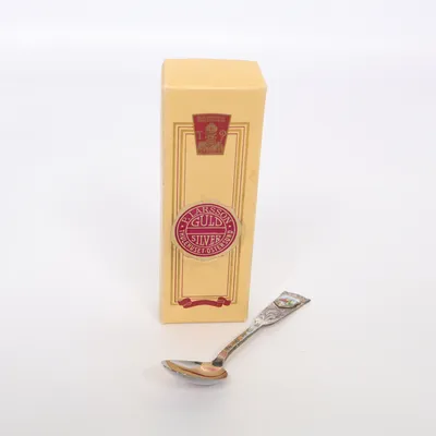 Teaspoon (Vintage P LARSSON GULD SILVER ÖSTERSUND ) from NorgiStan Silver