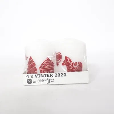 Pillar candle (Vinter 2020) from IKEA