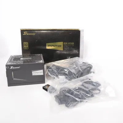 Power supply (Prime Gx-650) from Seasonic