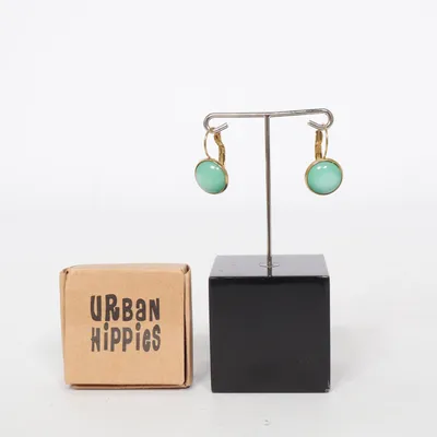 Boucles d'oreilles (Vert) de Urban Hippies Métal inconnu