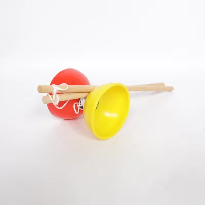 Jongleringsredskap (Röd, Gul, Beige)