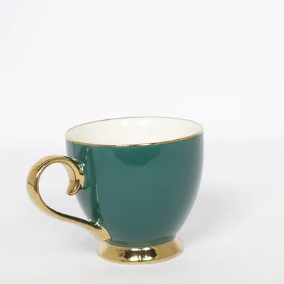 Mugg (Grön, Guldfärgad) från Ambition