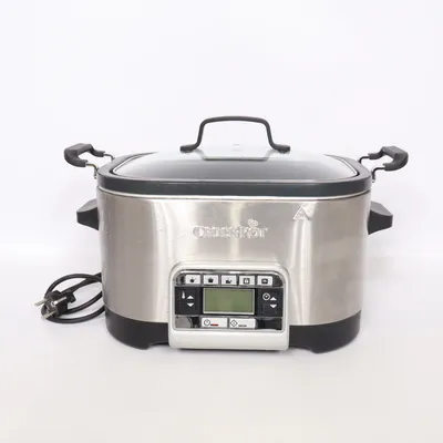 Slow cooker (Sølv, Sort) fra Crockpot