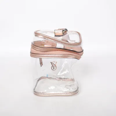 Toilettaske (Guld, Transparent) fra Victoria's Secret