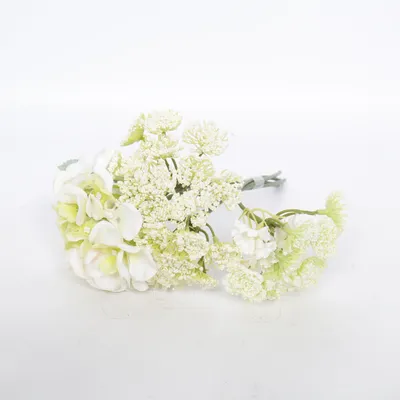 Konstgjord växt (Vit, Grön)