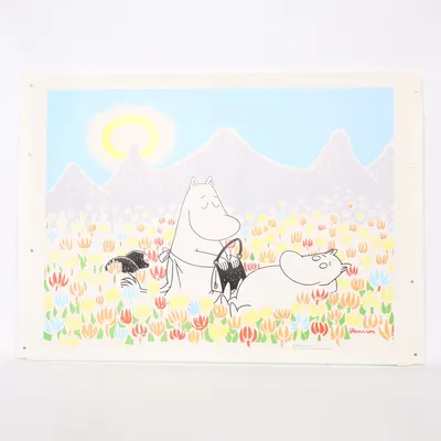 Plakat fra Moomin