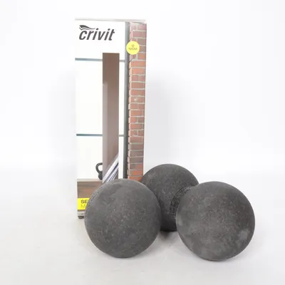 Massageboll (Svart, Röd) från Crivit