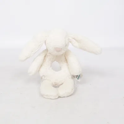 Skallra (Vit) från Jellycat