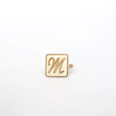 Cufflinks (Gold) Unknown metal
