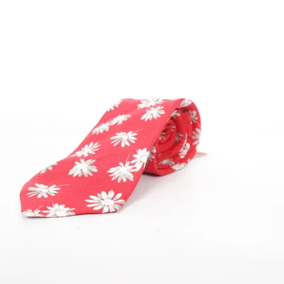 Stropdas (Rood, Wit) van Altea Linnen, Zijde