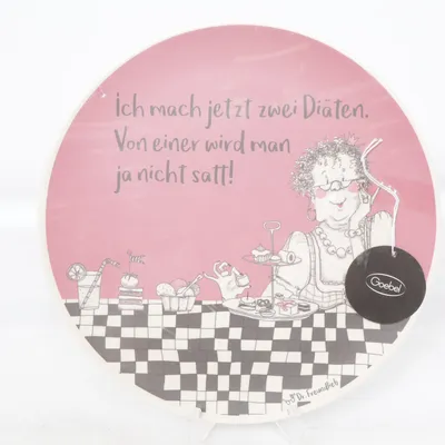 Tallerken (Zwei Diaten) fra Goebel