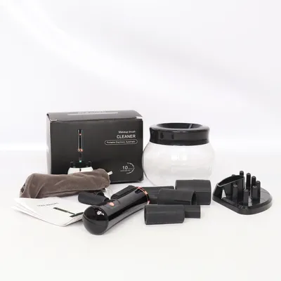 Make-up kwastenreiniger (Zwart) van Compu Cleaner