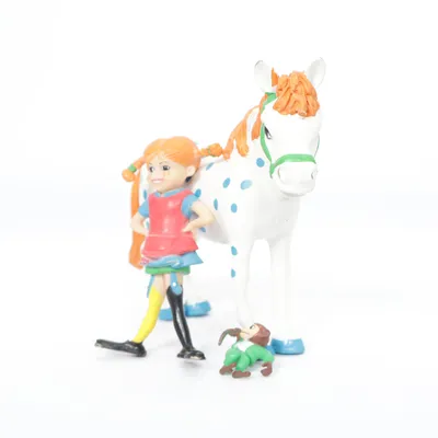 Speelgoedfiguur (Pippi Longstocking) van Pippi Långstrump
