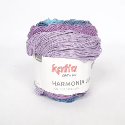 Yarn (Harmonia Lux) from Katia Cotton, Polyamide, Polyester