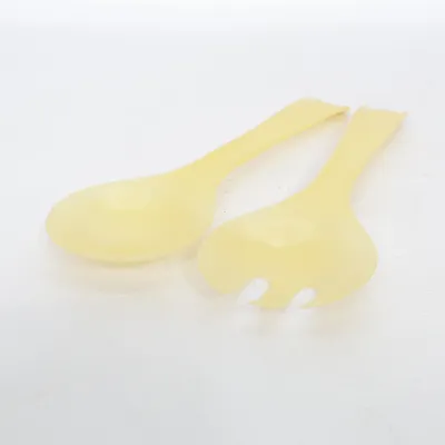 Salad servers (Yellow)