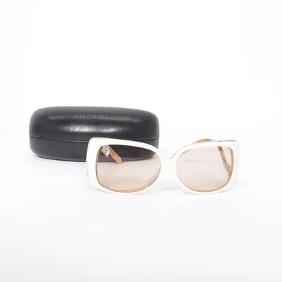 Sunglasses (White, Brown) from Pilgrim