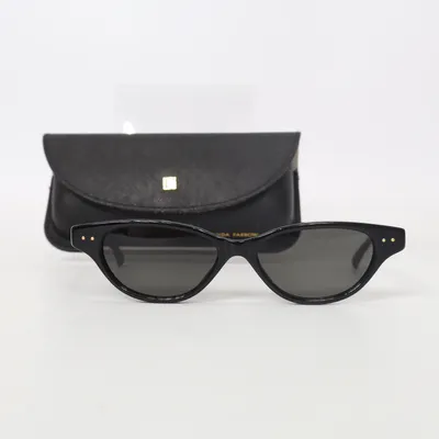 Sunglasses (Black) from Linda Farrow