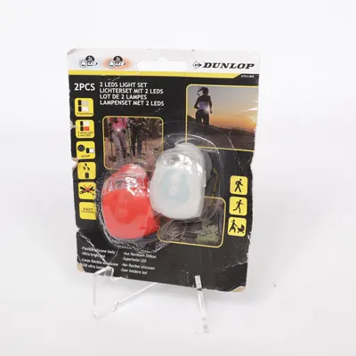 Lumière de vélo (2 Leds Light Set) de Dunlop