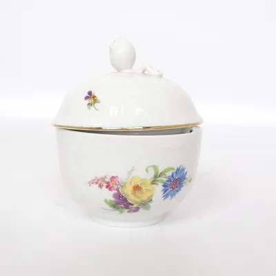 Sugar basin (White, Multicolored) from Kaiser