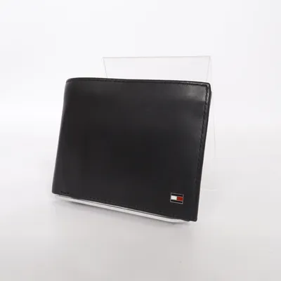 Wallet (Black) from Tommy Hilfiger Leather