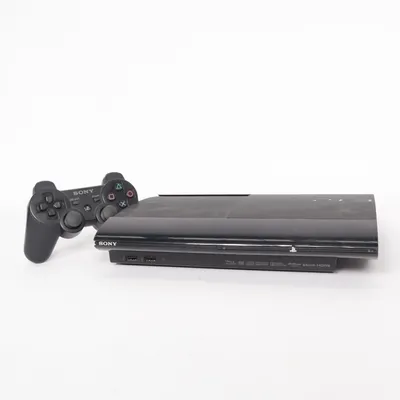 Spilkonsol (Sort) fra Sony playstation