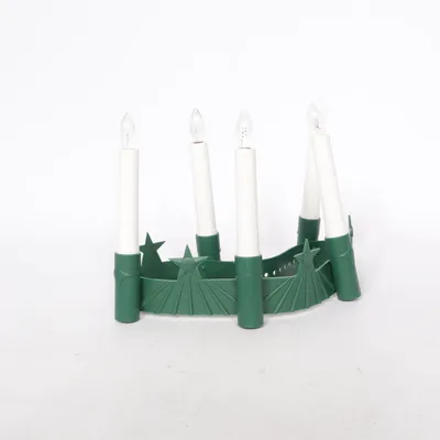 Couronne de Lucia (Vert, Blanc)