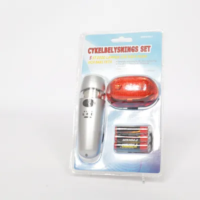 Bicycle light (Silver, Red)