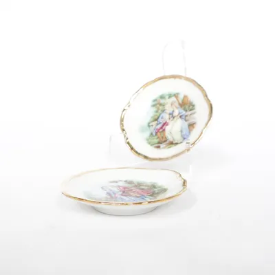 Petite assiette (Blanc, Multicolore) de Schwarzenhammer