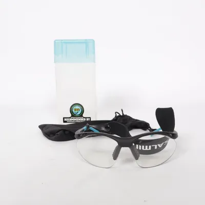 Sports glasses (Black, Transparent, Blue) from Salming